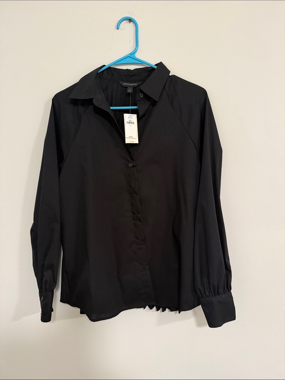 Banana Republic Black Button-Down Women's Blouse